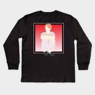 K-POP BOY DESIGN DAEBAK FANART Kids Long Sleeve T-Shirt